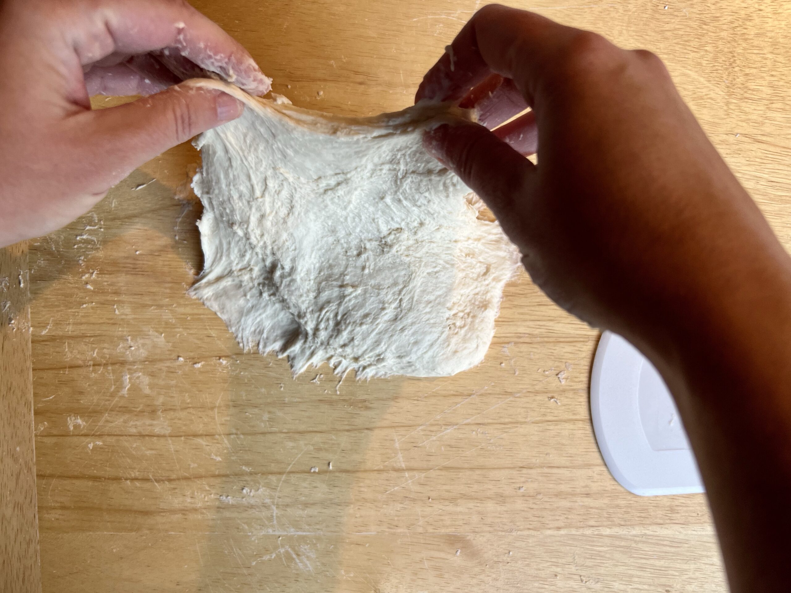 sourdough pizza crust - lift your dough