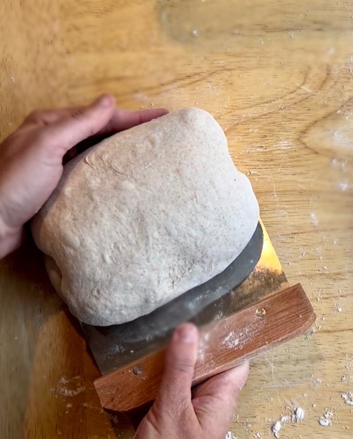 Shaping your Sourdough Bread Healing Slice