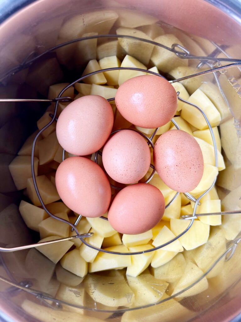 potato salad, instant pot