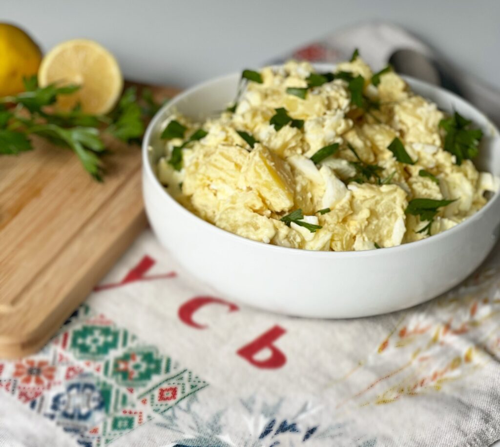 potato salad, instant pot, lemon, fresh, anti-inflammatory