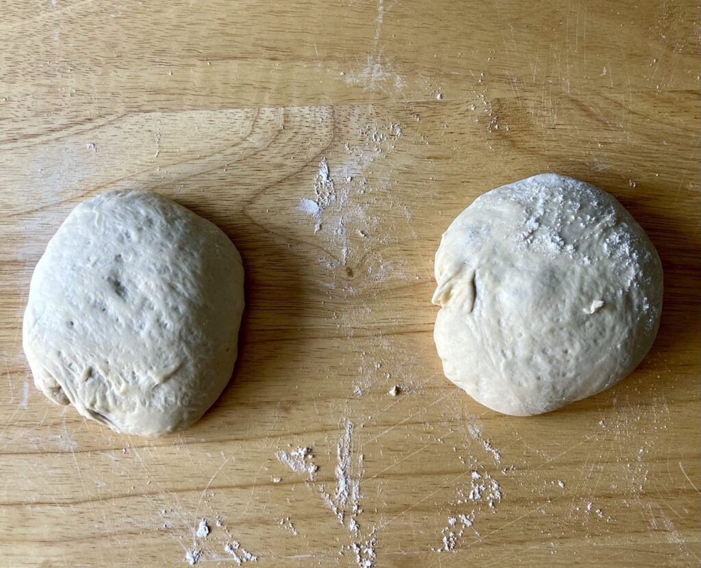 2 pizza sourdough balls