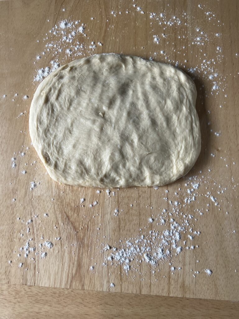 sourdough cinnamon roll dough