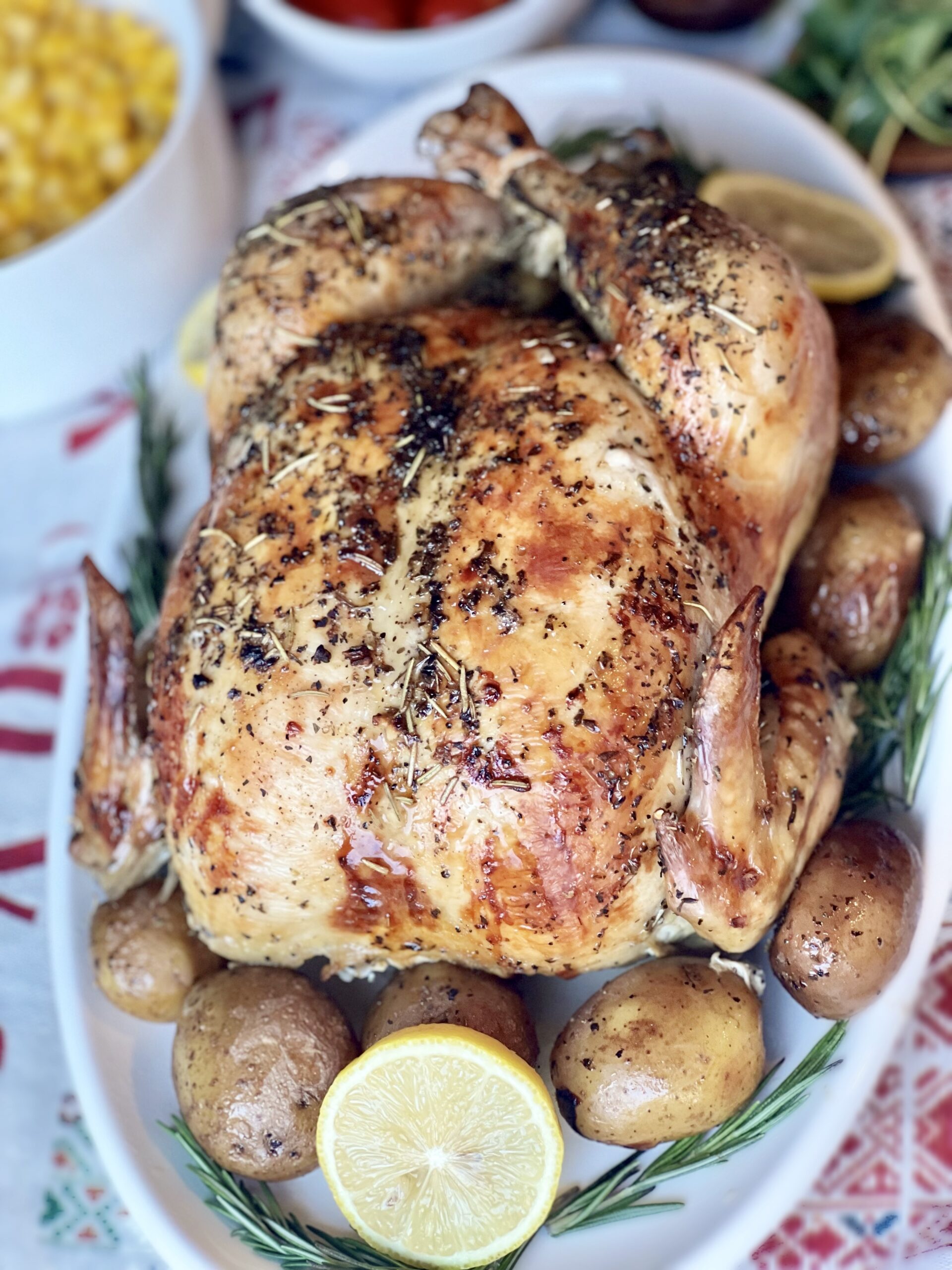 Some Chicken Roasted Chicken (w/anti-inflammatory herbs) - Healing Slice