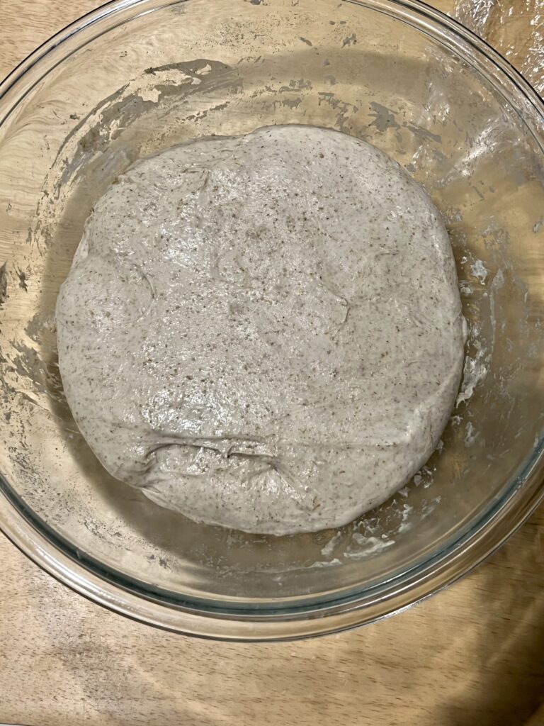 proofed dough