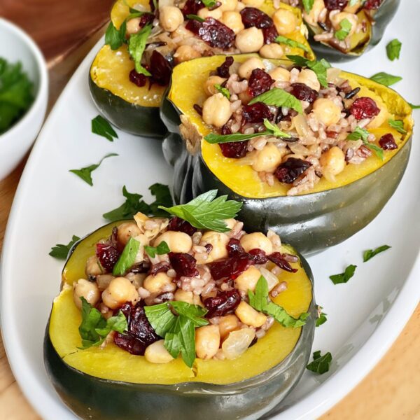 stuffed acorn squash