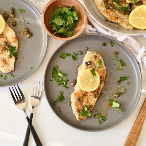 baked chicken piccata