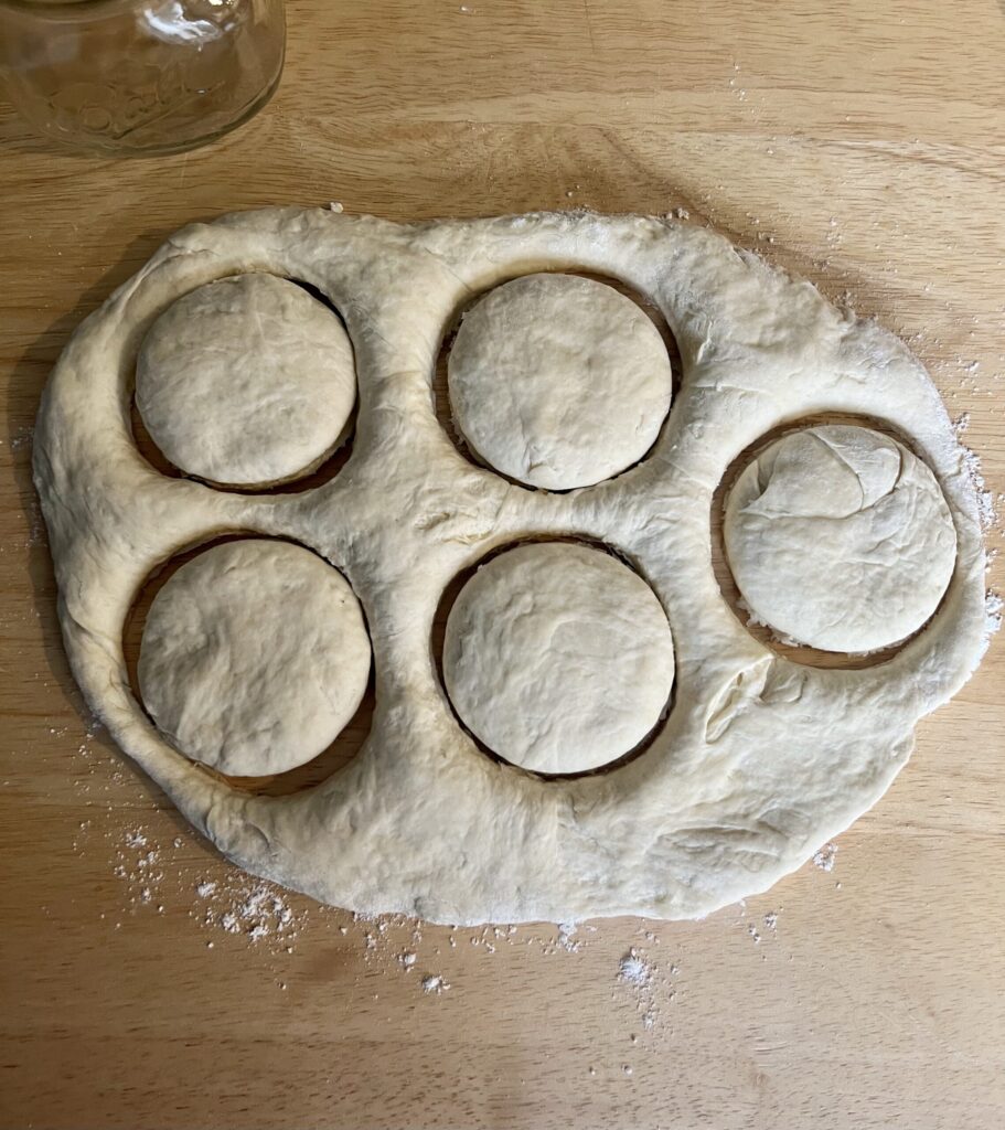 sourdough biscuit dough