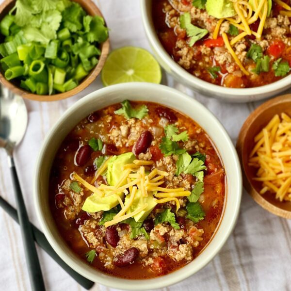 instant pot turkey chili