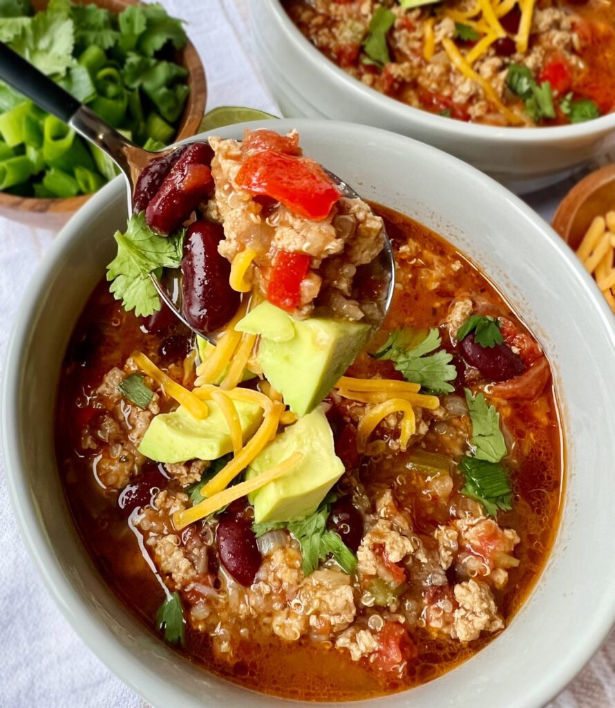 healthy instant pot turkey chili