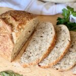 sourdough bread with herbs