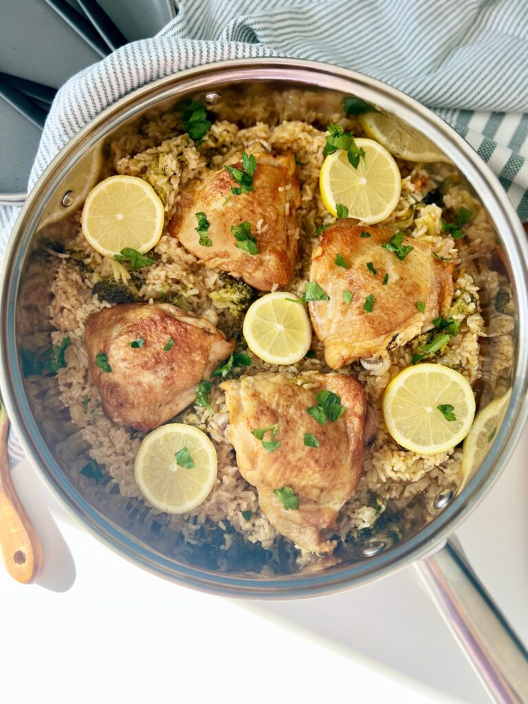 instant pot chicken and brown rice
