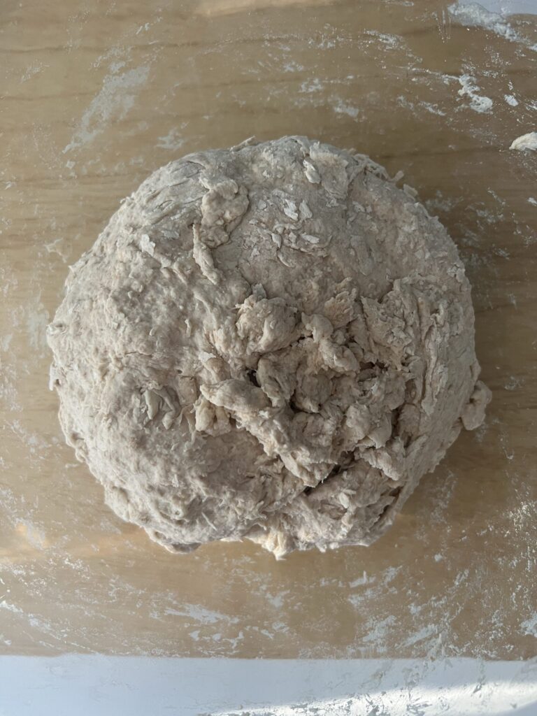 sourdough bread bowl dough
