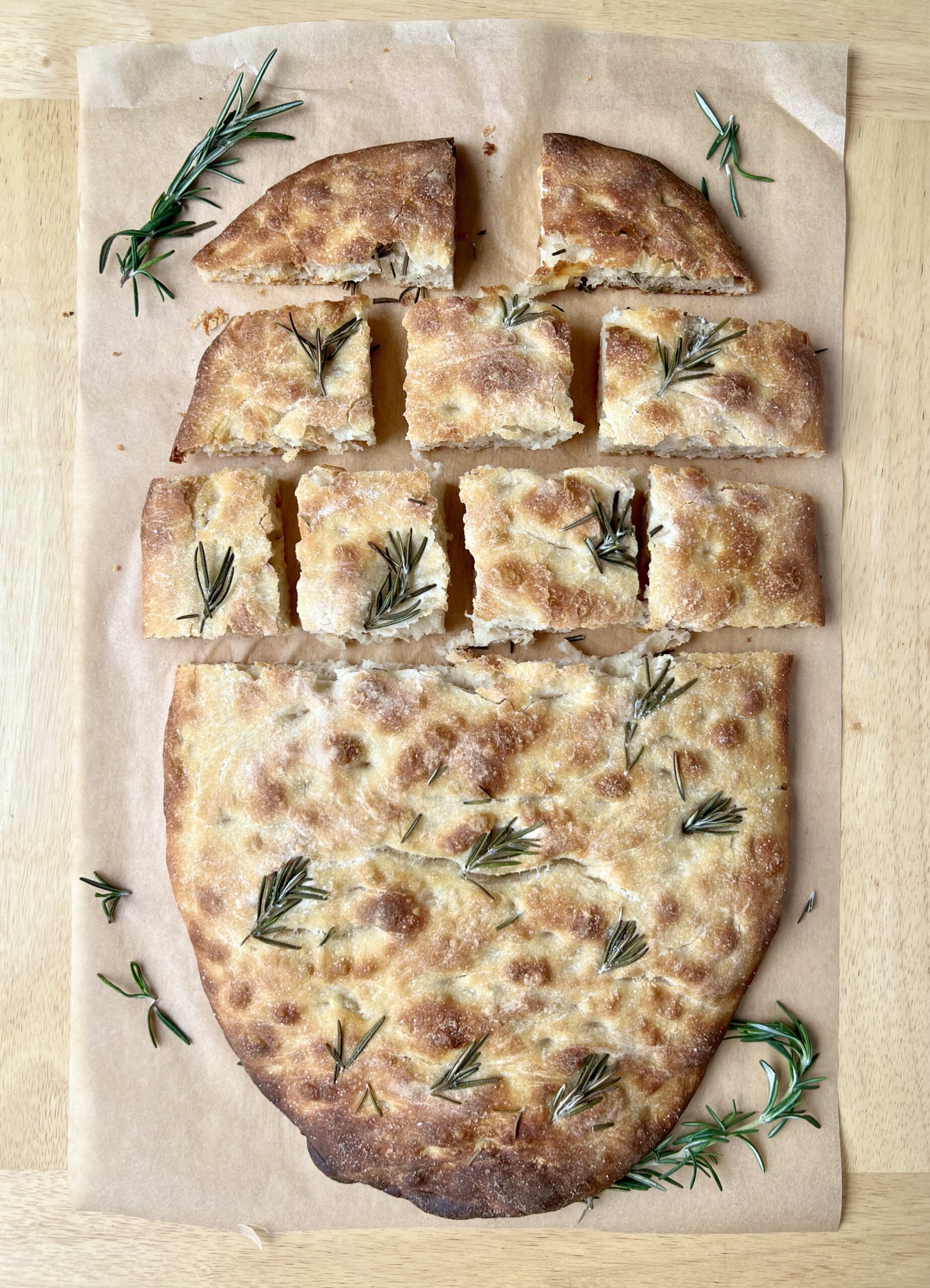 Easy Sourdough Focaccia Bread - Healing Slice