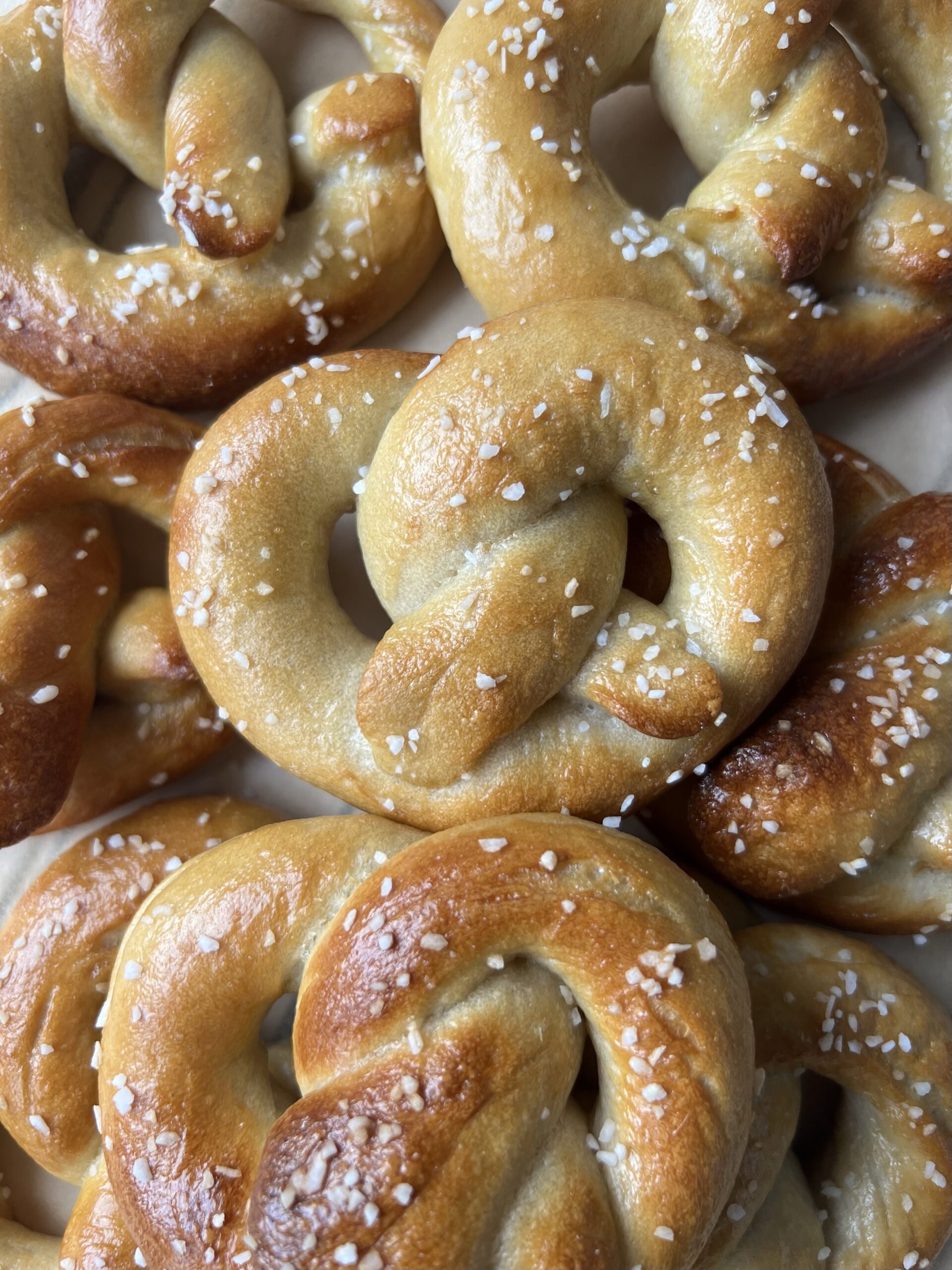 sourdough pretzels