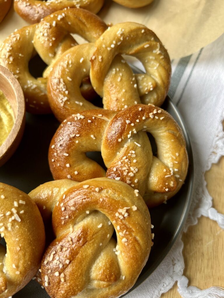 sourdough pretzels 