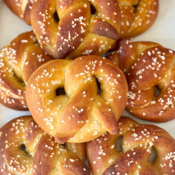 sourdough pretzels