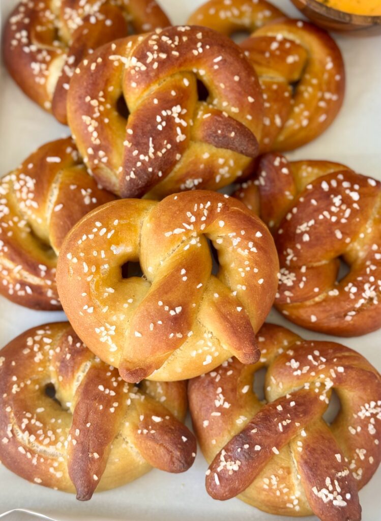 sourdough pretzels