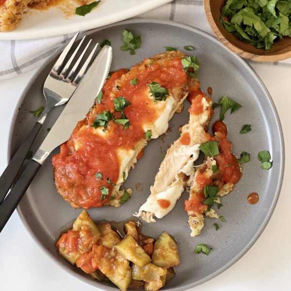 healthy instant pot chicken Parmesan