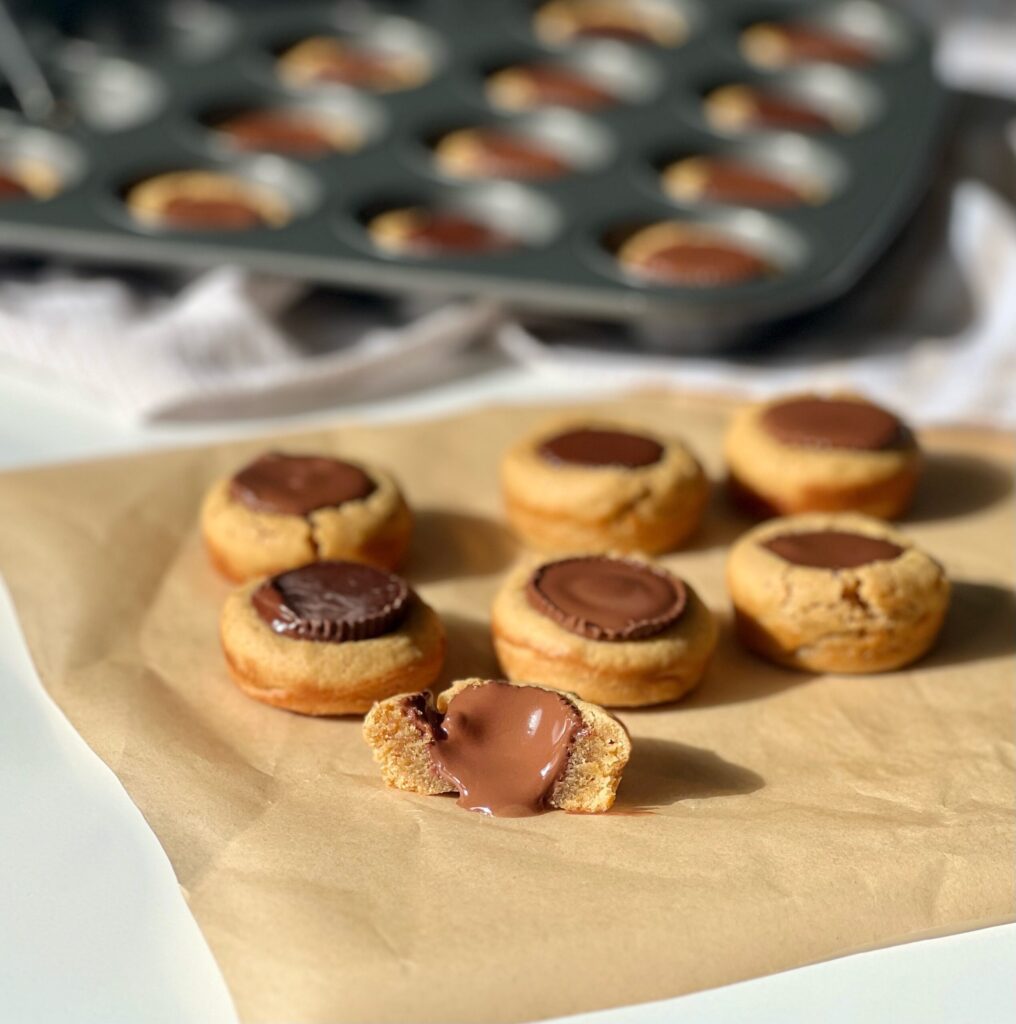 sourdough peanut butter cups