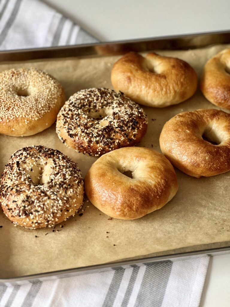 sourdough bagels