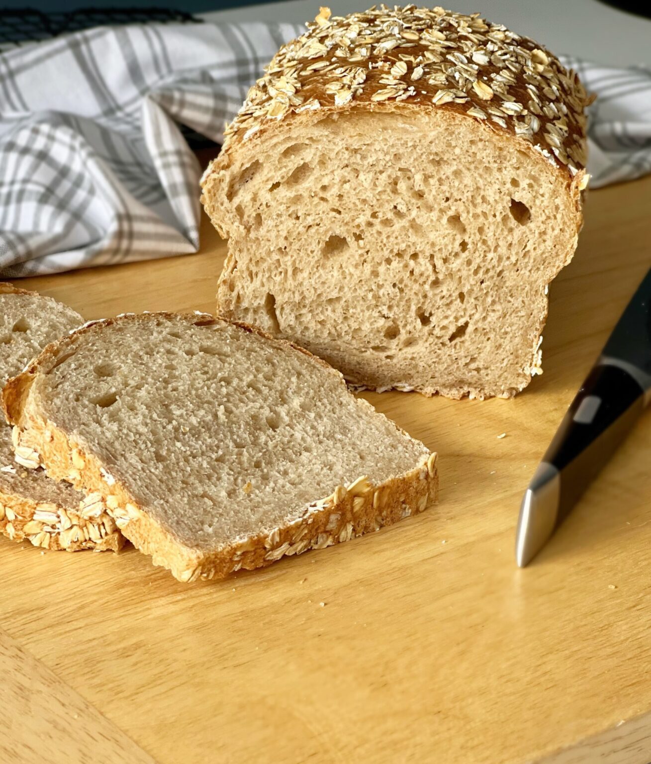 Honey Wheat Sourdough Sandwich Bread Healing Slice