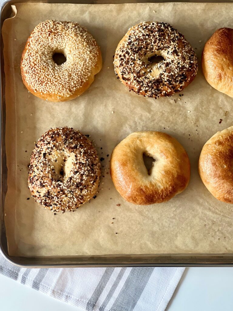 sourdough bagels