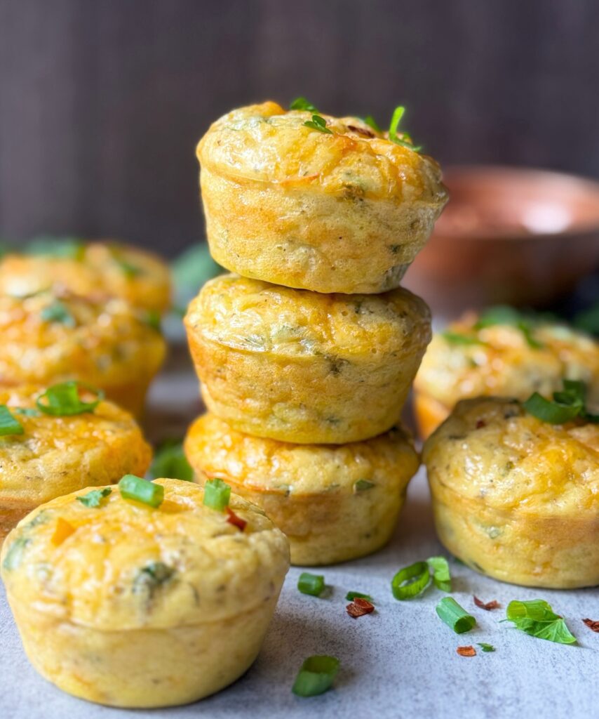 sourdough dicsard egg muffins