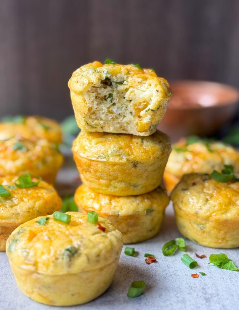 sourdough dicsard egg muffin inside