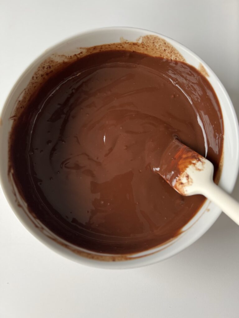 Make the chocolate topping