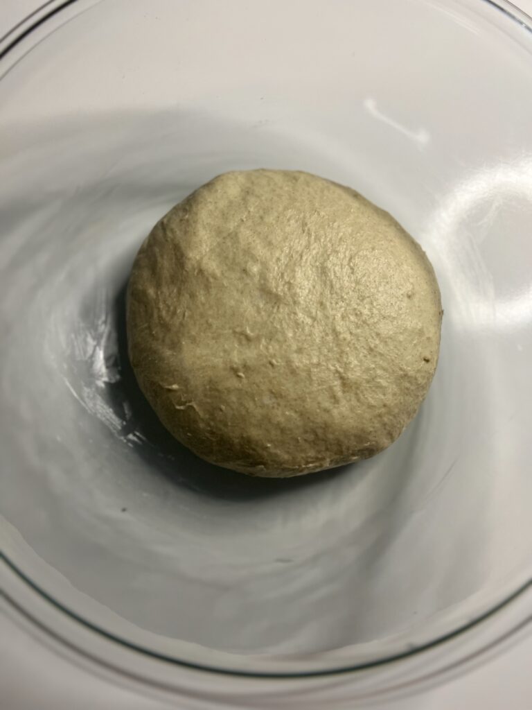 kneaded sourdough rye sandwich dough