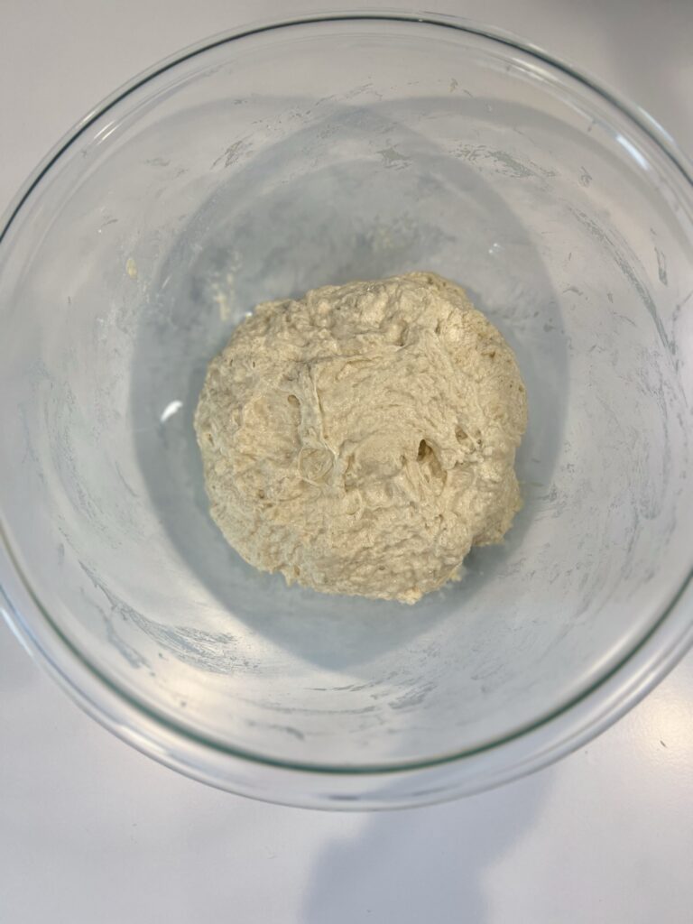 mixed dough