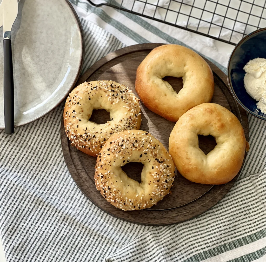 Easy Protein Bagels