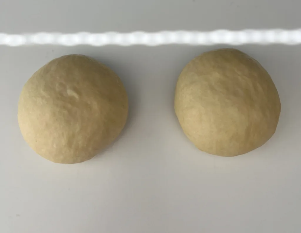 sourdough crescent rolls - shape