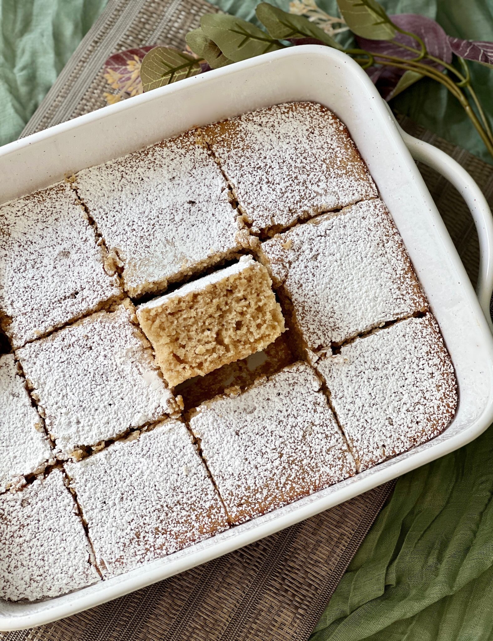Sourdough Applesauce Cake Healing Slice