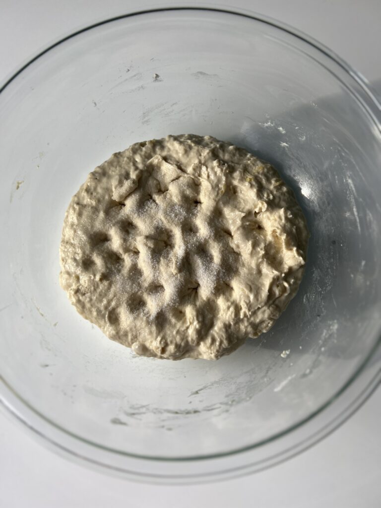 Sourdough Italian Bread - add the salt