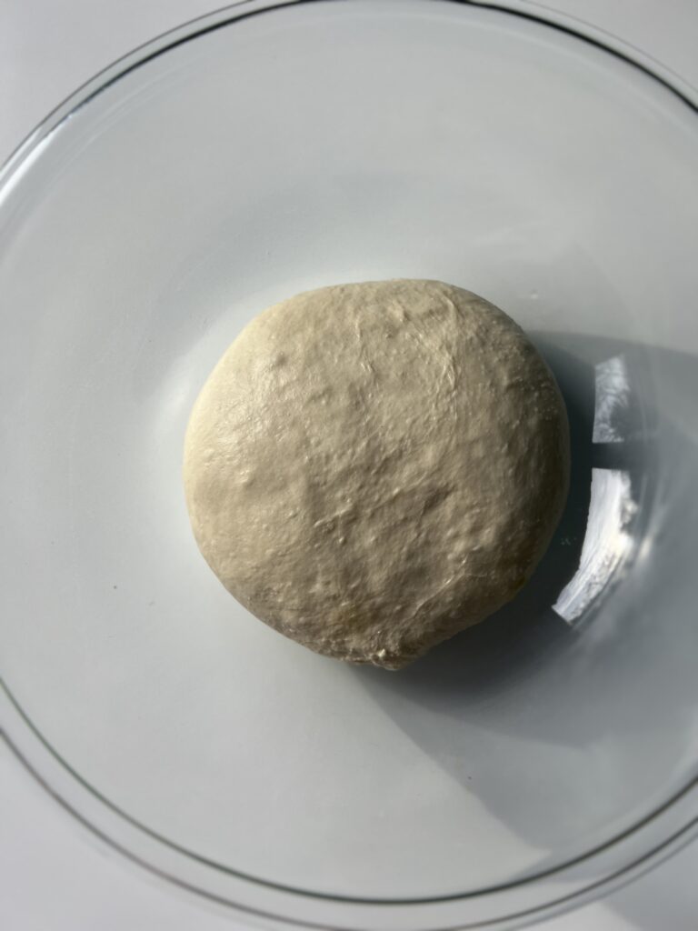 Sourdough Italian Bread - Dough after strengthened