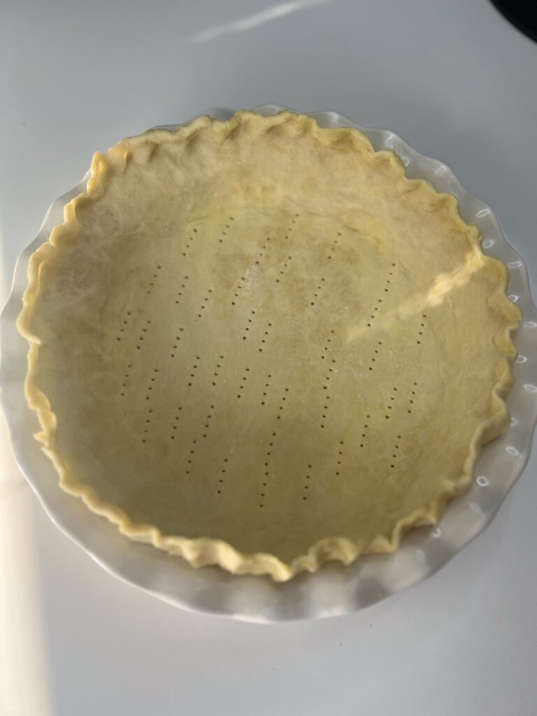 sourdough pie crust crimping