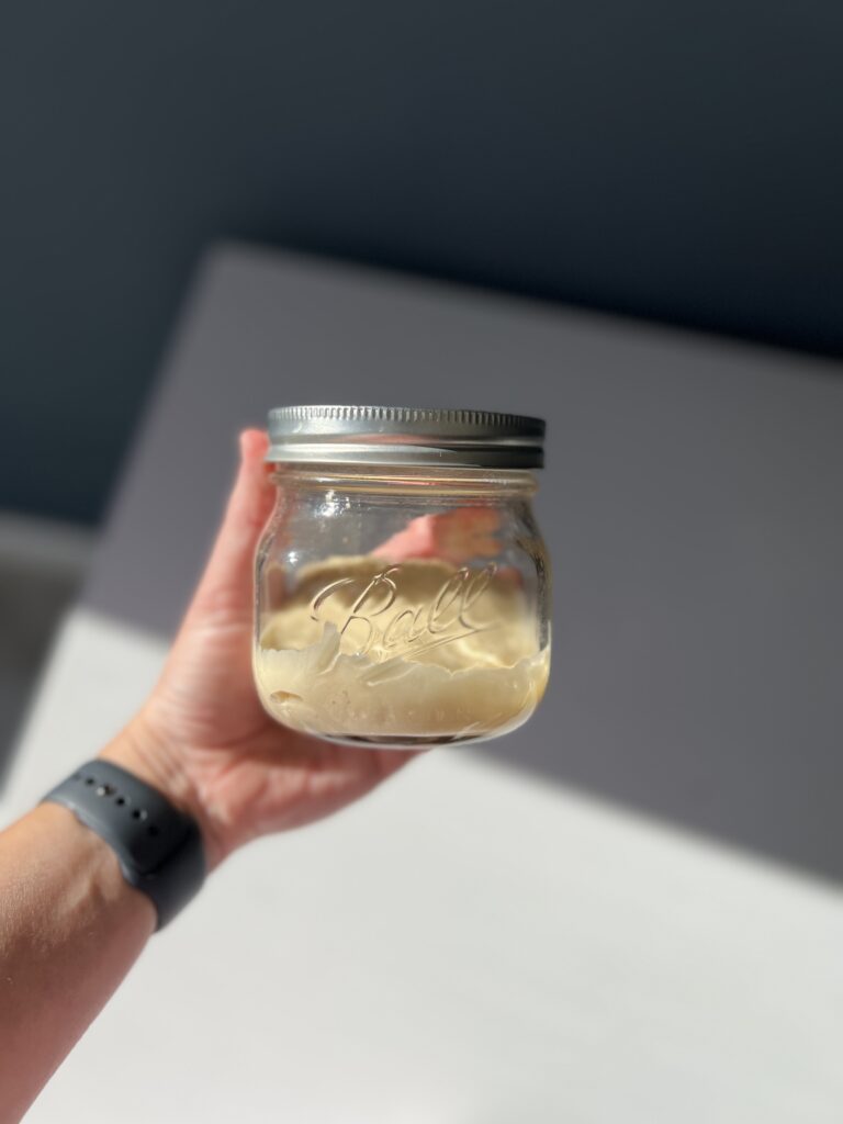 sweet stiff sourdough starter - leftover sweet starter