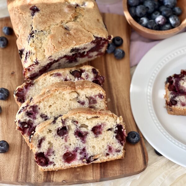 sourdough blueberry bread