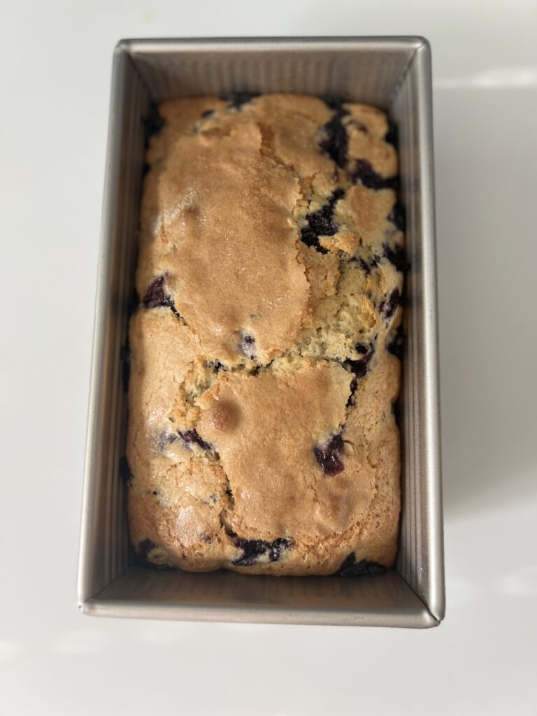 sourdough blueberry bread