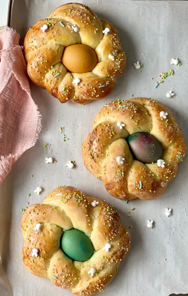 sourdough Italian Easter bread