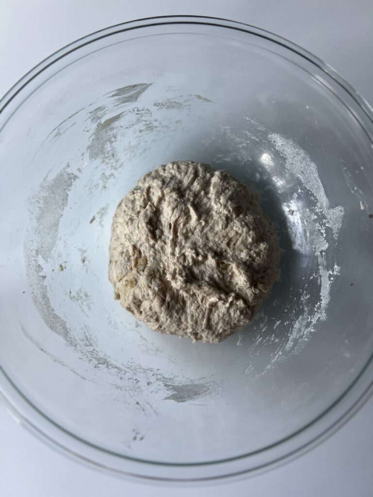 sourdough discard garlic knot dough
