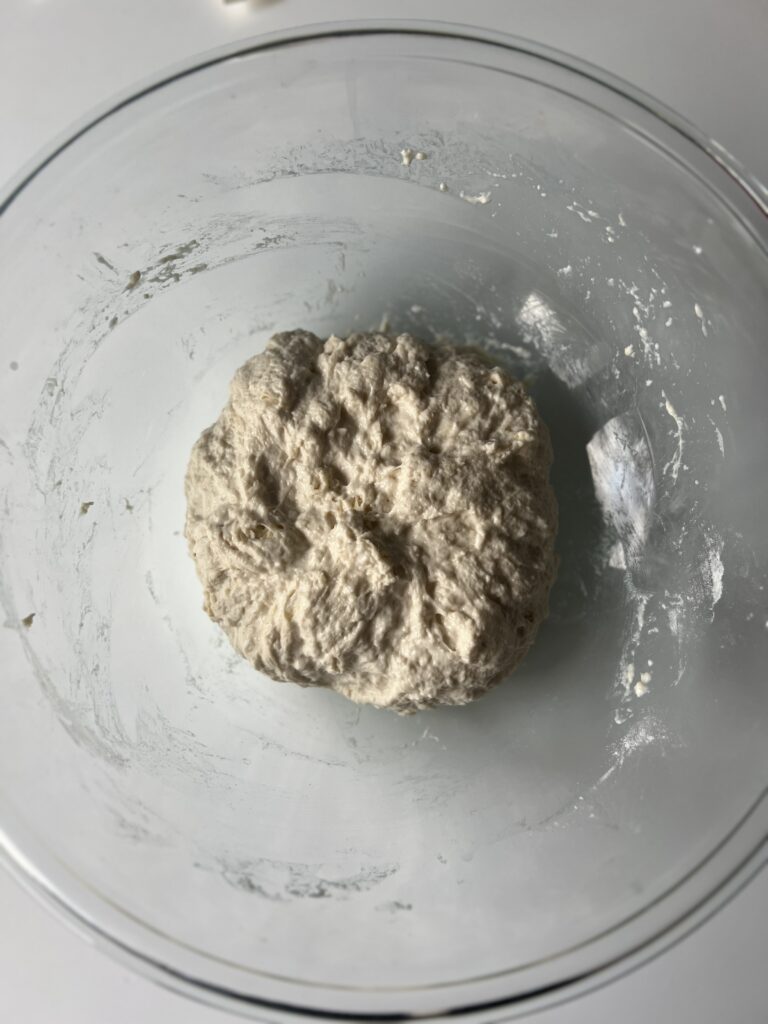 sourdough fougasse dough
