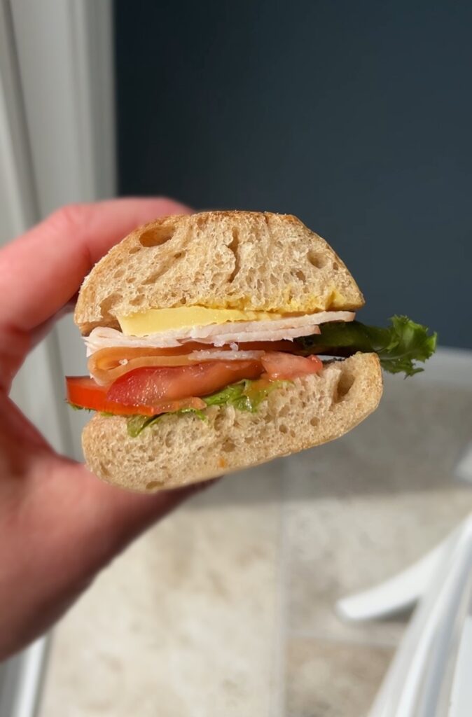 sourdough hoagie sandwich