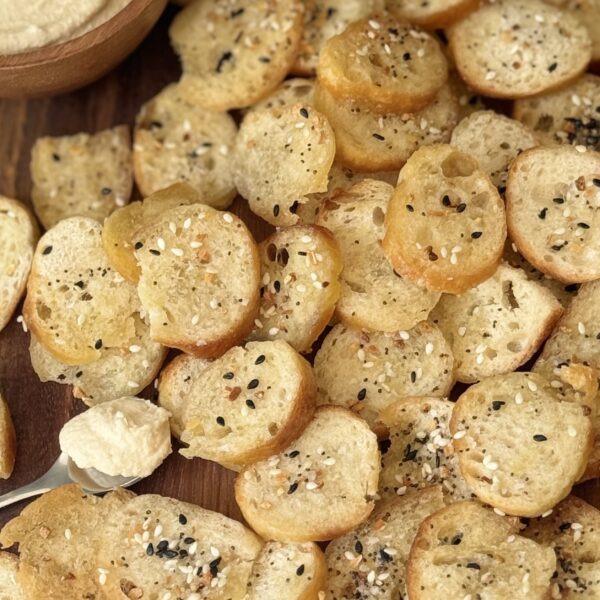 sourdough bagel chips
