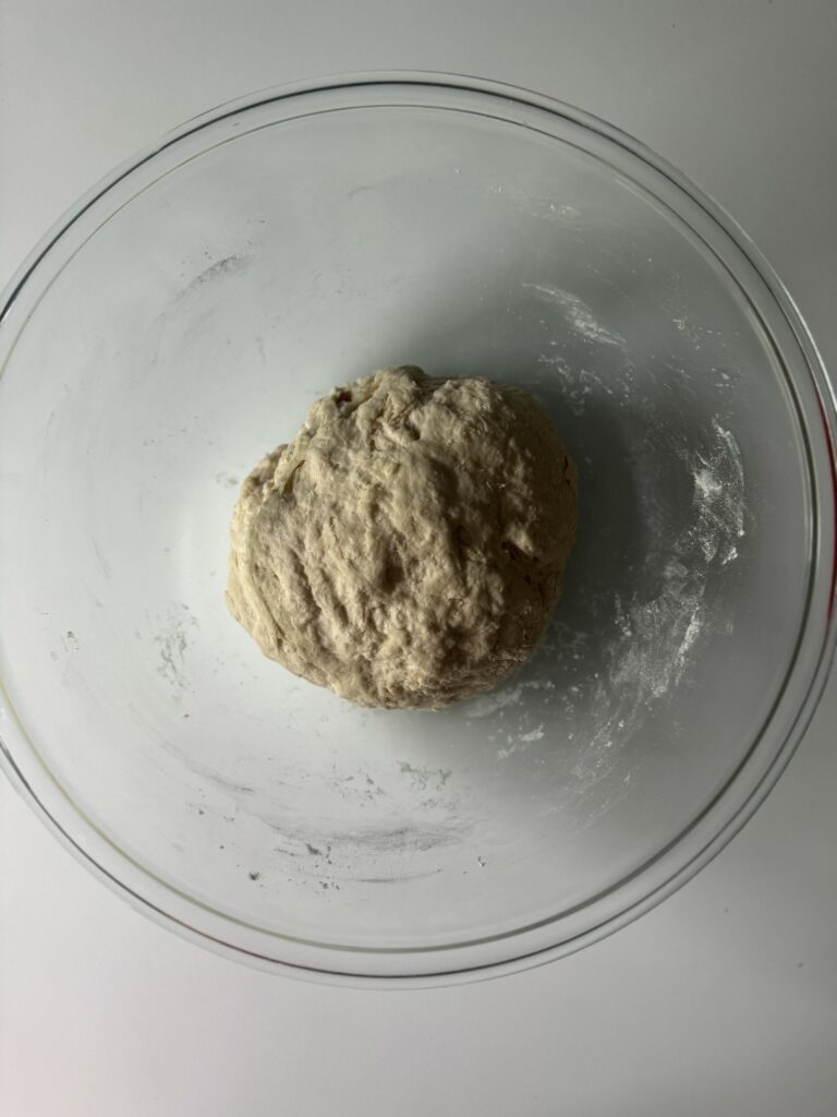 sourdough bagel dough