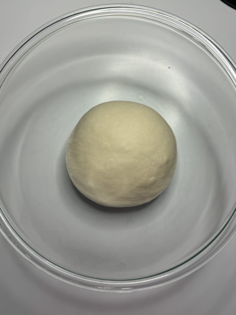 kneaded bagel dough
