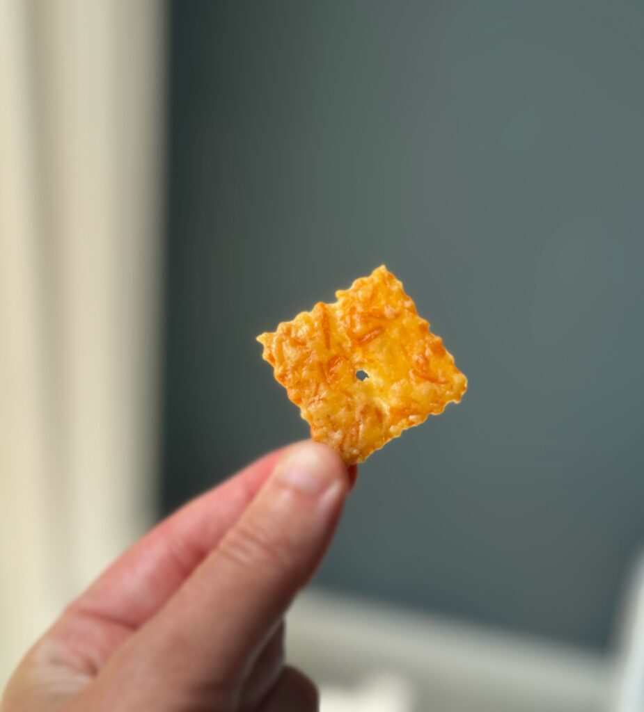 sourdough cheese crackers