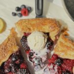 sourdough berry galette