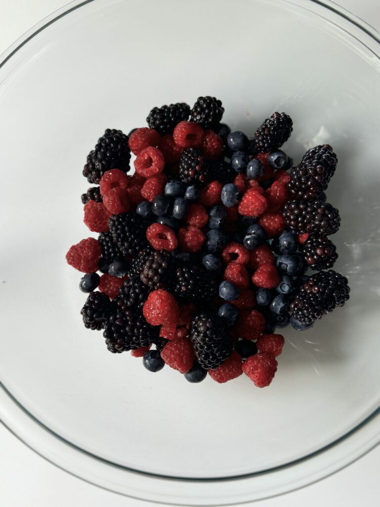 sourdough berry galette fruit